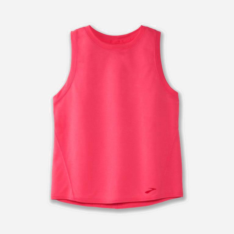 Brooks Distance Running Tank Dame Nettbutikk - Rosa - Norge (NEZ395241)